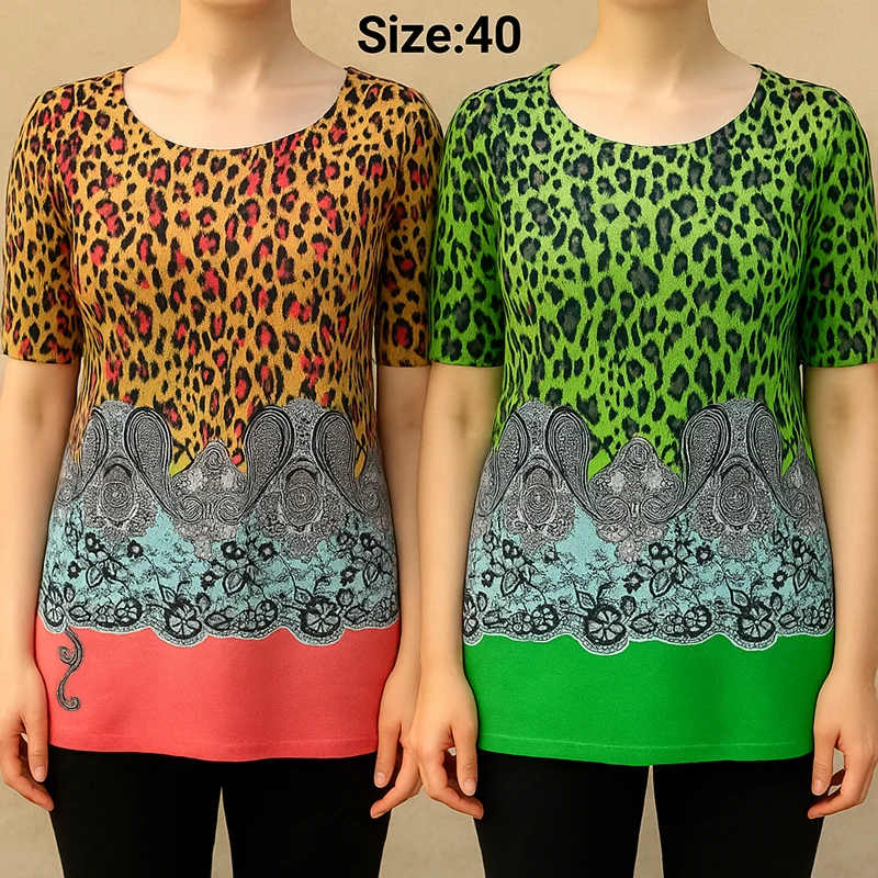 تیشرت نخی زنانه کد 230